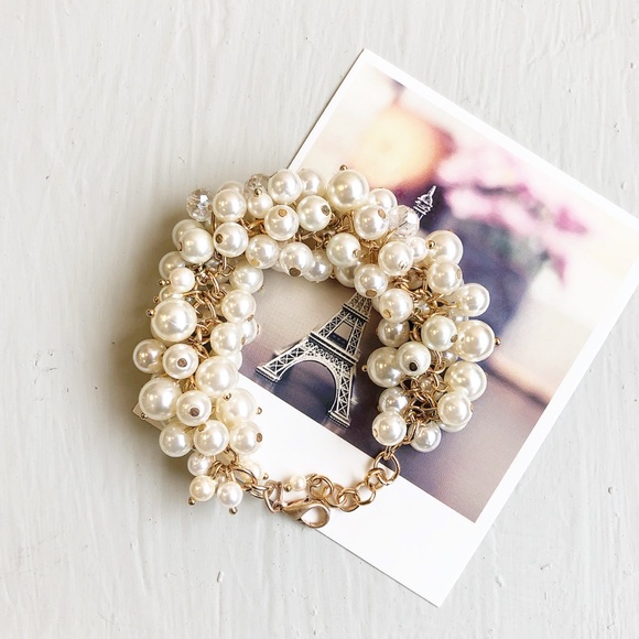 Handmade pearl bracelet - Picture 2 of 5